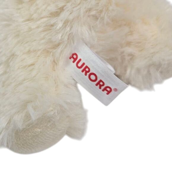 Aurora Polaris Polar Bear Zoo Arctic Mini Flopsie Stuffed Animal Plush Toy 7" - Picture 7 of 7